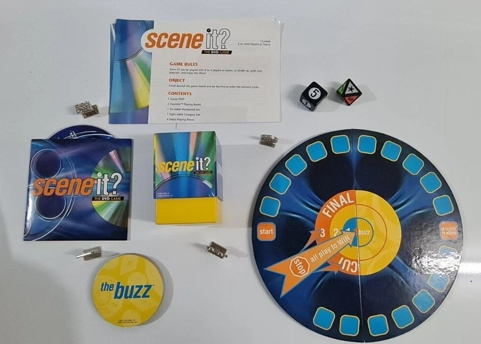 Scene It ? The DVD Board Game - G/VGC - Complete - Fun for the whole Family ! - Image 3 of 4
