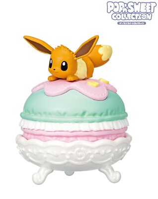 RE-MENT Pokemon POP'n SWEET Collection Mini Figure Toy #3 Female Eevee Eievui