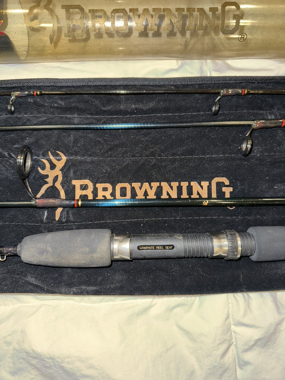 Browning The Gold Medallion Graphite Backpacker Fly Fishing Rod Model