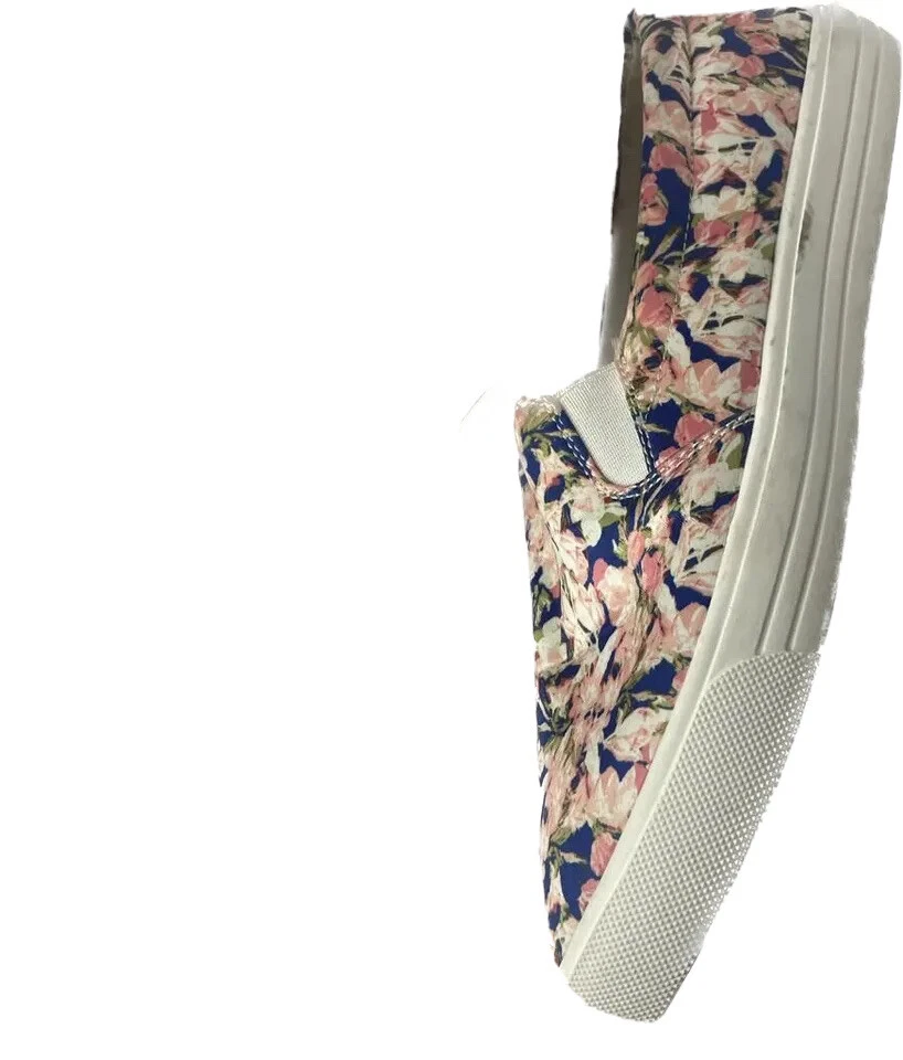J.CREW, talla 8H-M, zapatos mujer multicolor estampado floral” Foto 2 de 4