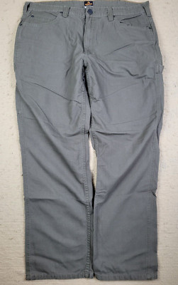 Ridgecut Men Pants 40X32Army Green Toughwear Straight Leg Canvas Carpenter Work