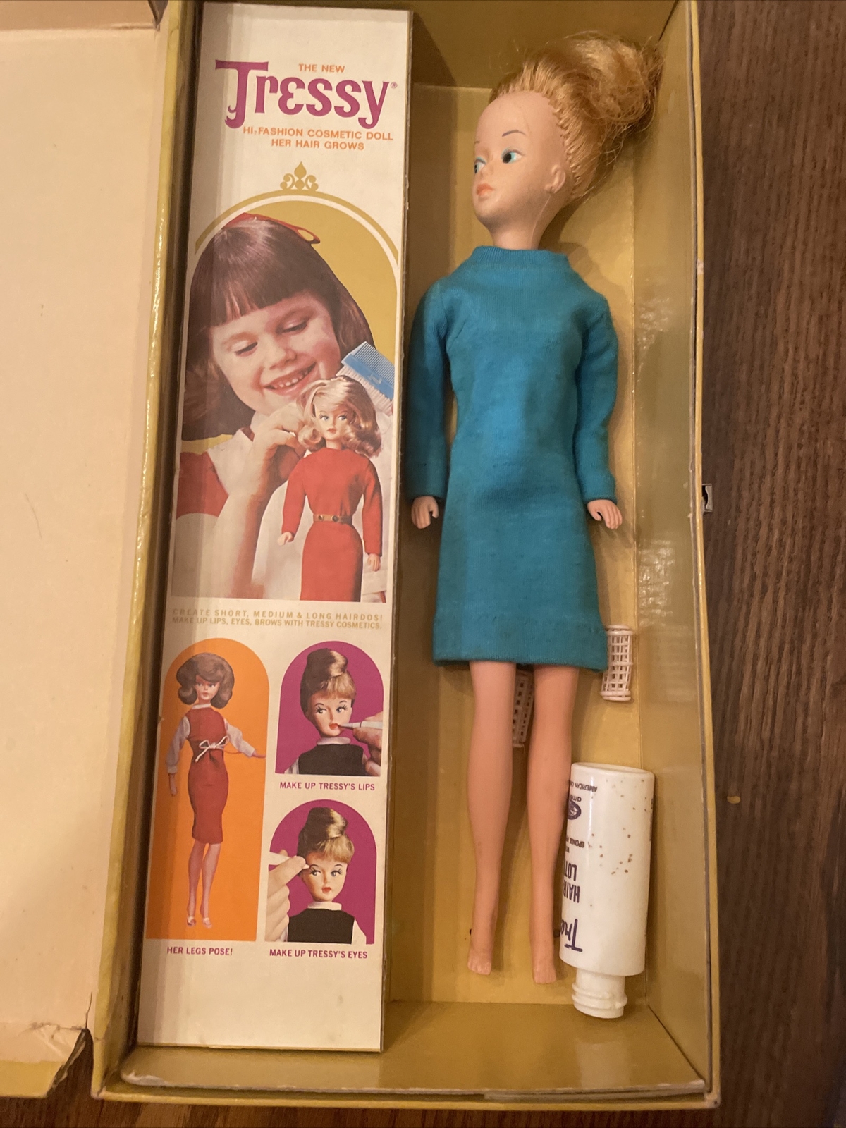 1960s Tressy Mary Makeup Doll In Original Box (NO KEY) eBay