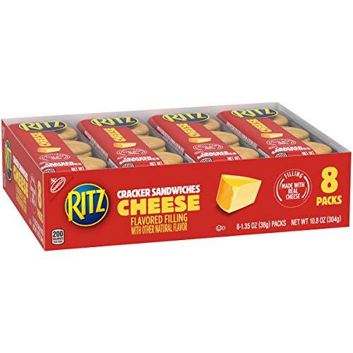 RITZ Cheese Sandwich Crackers, 48 Snack Packs (6 Boxes) - Picture 10 of 12