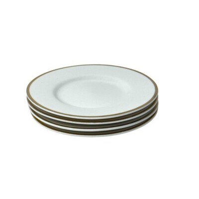 L n T Homes | Fine Porcelain | 6  Saucers | Set of Four