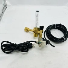 VIVOSUN CO2 Regulator Hydroponics Emitter System with Solenoid Valve Flowmeter