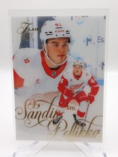 2025-2026 Fleer Flair 200 Axel Sandin-Pellikka Red Wings RC Rookie