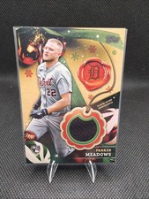 2024 Topps Holiday Relic Rookie Insert Parker Meadows Detroit Tigers RC-PM