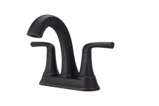 Pfister Ladera 2-Handle Centerset Bathroom Faucet in Tuscan Bronze LF-048-LRYY