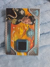 2000-01 Pacific Private Stock Titanium - Game-Used Gear Derian Hatcher #82 (MEM)