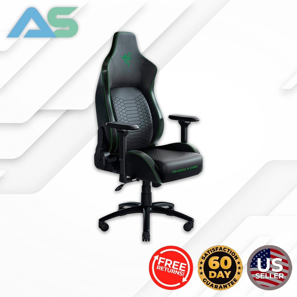 Razer Iskur Gaming Chair with Built-in Lumbar Support for sale 
