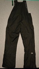 Arctix Essential Insulated Bib Overalls Black Women's Size Medium Snow Ski
