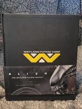 Alien The Weyland Yutani Report S.D. Perry Hardcover Art Production Book Aliens