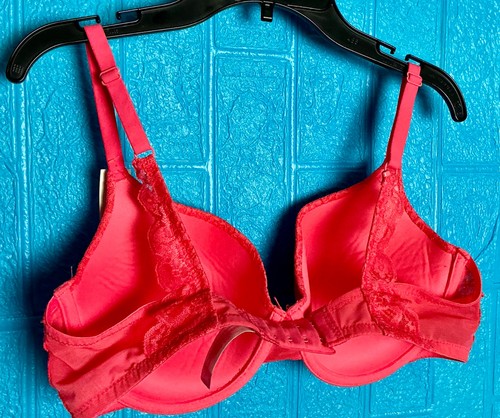NO BOUNDRY LADIES PUSH UP PINK BRA SIZE 36DD - Picture 4 of 6