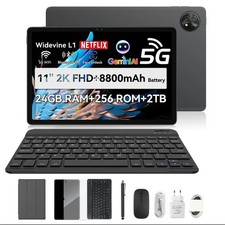 Ensemble tablette Blackview ZENO 10 Android 15 11 pouces 24 Go + 256 Go 8800 mAh double SIM 5G