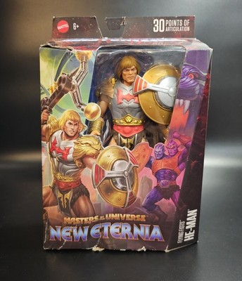 Masters Of The Universe New Eternia Flying Fists He-Man Action Figure Mattel NIB
