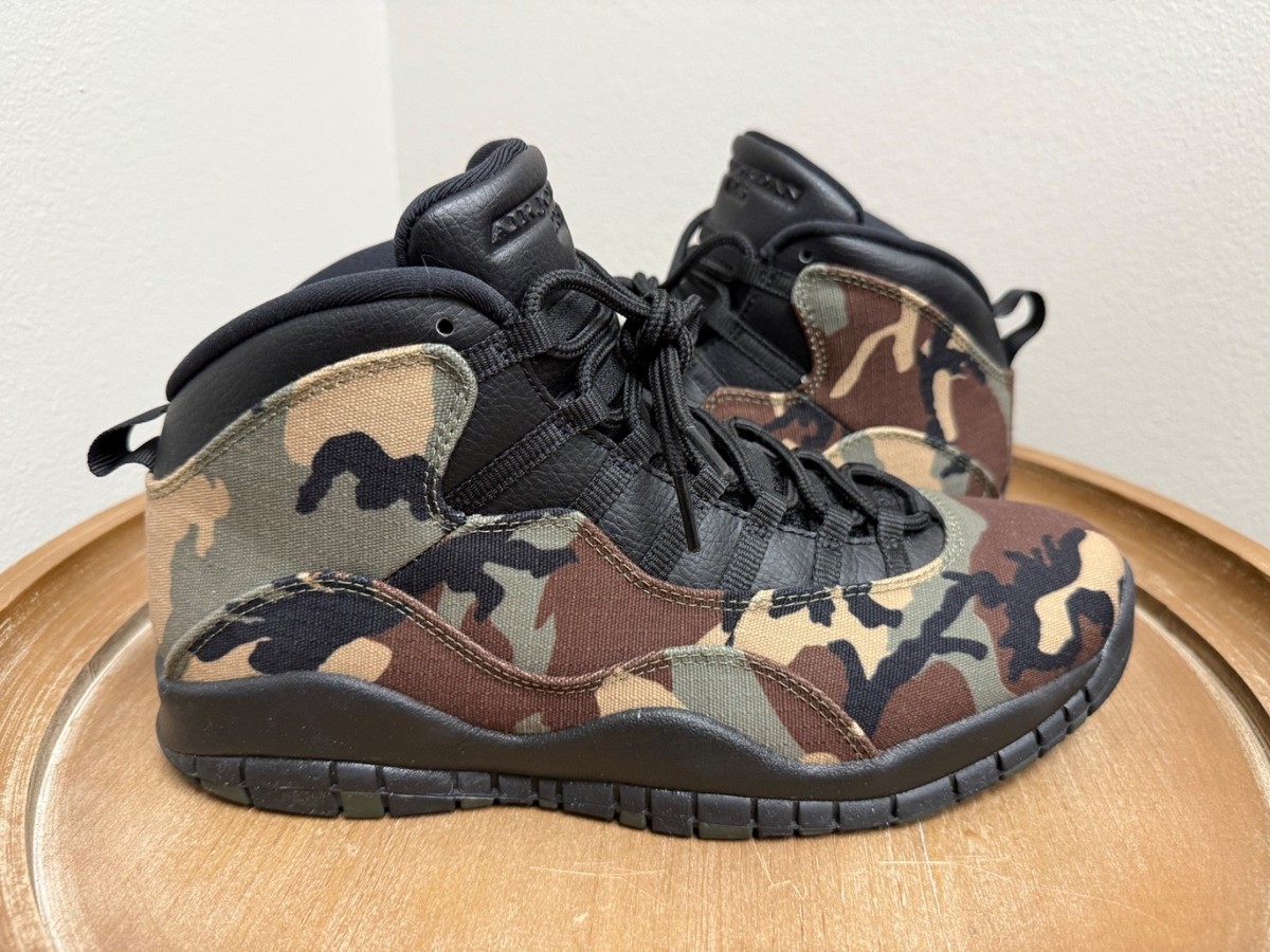 camo jordan retro 10