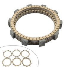 6pcs Clutch Friction Plates Kit For Honda CM300 CM500 CB650R CBR650R 2019-2022