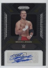 2024 Panini Prizm WWE Sensational Signatures Brooks Jensen #SS-BJE Auto 06qx