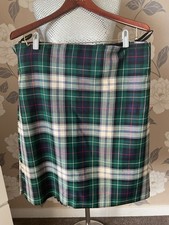 Abito Mackenzie kilt moderno tartan. 38-40 vita, 26 gocce