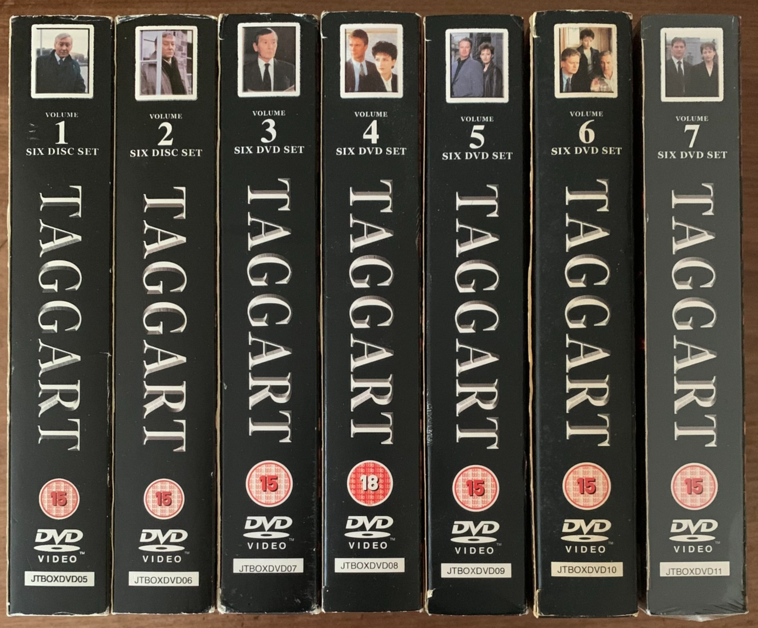 Taggart Complete Collection 1-7 DVD Box Set - 42 Discs
