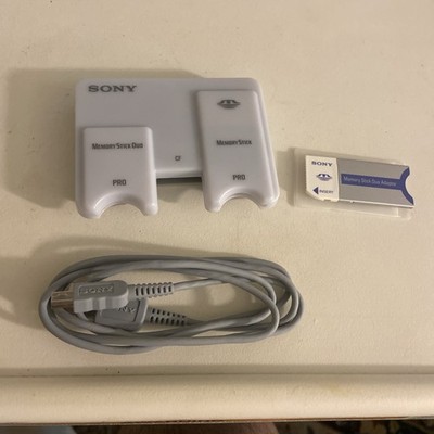 Sony Multi Slot USB Reader/Writer MSAC-USM1 Memory Stick Pro Duo Genuine cable