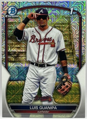 2023 Bowman Chrome - Prospects Luis Guanipa 1st #BCP-200 Mojo Refractor ATL