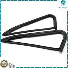 Pair Front Vent Glass Window Weatherstrip Seals Set For Chevy GMC Pickup Truck