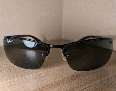 Vintage Ray Ban RB 8315 002/9A Aviator Carbon Fiber Sunglasses 63-15 FRAMES ONLY