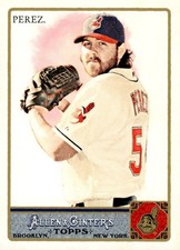 2011 Topps Allen & Ginter Chris Perez #71 Cleveland Indians