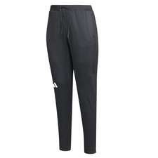 adidas Travel Tapered Drawstring Pants Womens Black Casual Athletic Bottoms HR51