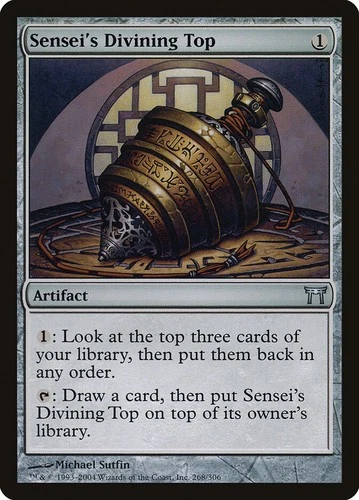 Sensei's Divining Top (268) Champions of Kamigawa CHK MTG Magic