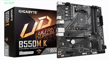 B550M K AM4 Micro-ATX Motherboard, Ryzen 5000/4000/3000, PCIe 4.0, DDR4