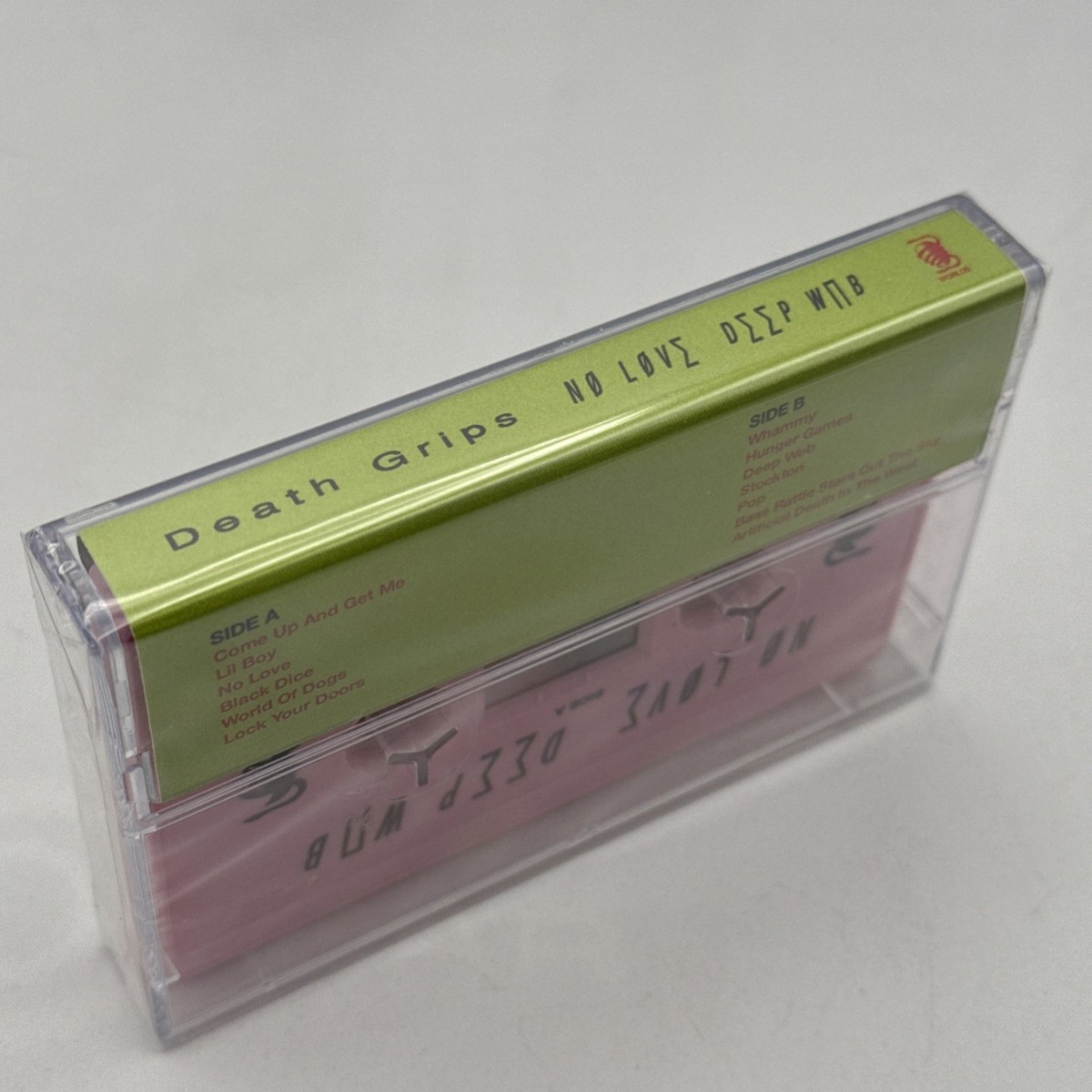 Death Grips No Love Deep Web PINK Cassette Tape Hip Hop Rap SEALED