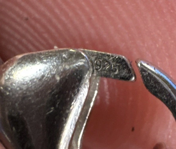 17" Long Multi-Colored Cultured Pearl Strand Necklace w/ Sterling Clasp - Image 3 of 3