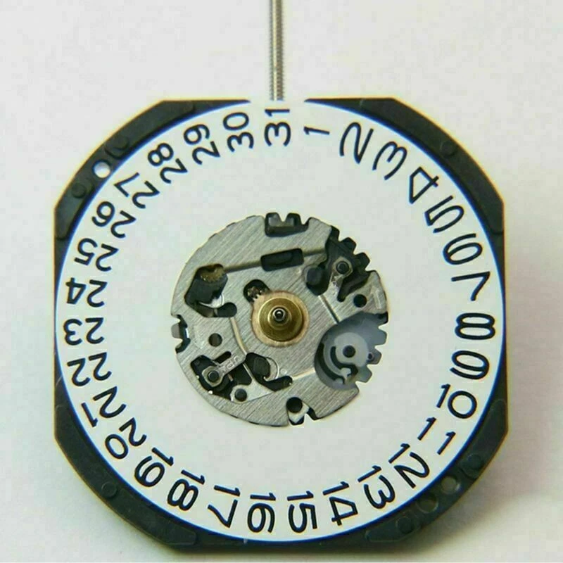 pour VX42E Montre Mouvement Quartz Date à 3/6 heures - Photo 1/4