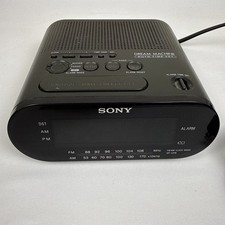 Sony ICF-C218 Dream Machine AM/FM Clock Radio -AUTO TIME SET-DAYLIGHT SAVING