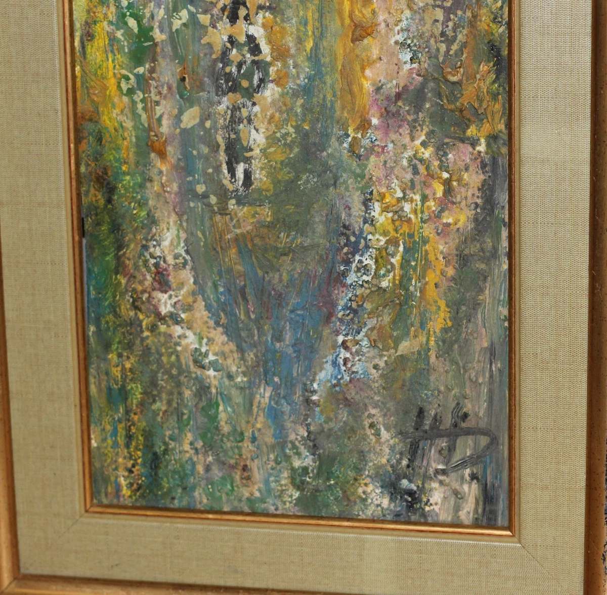 Beautiful Modern abstract oil painting