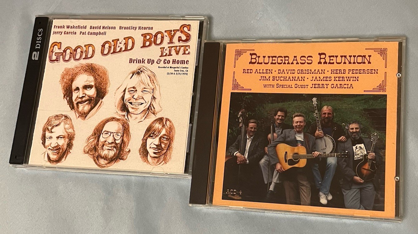 Jerry Garcia - Good Old Boys (Live)      + Bluegrass Reunion.    3CDs Are Mint-.