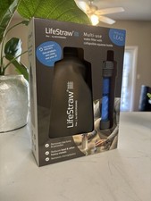 LifeStraw Flex de VesterGaard Multiuso Wtr Filtro con Botella Plegable 22oz NUEVO