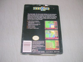 Hydlide (Nintendo NES) ORIGINAL BOX No Manual No Game