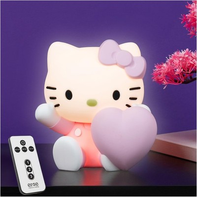 Hello Kitty Sanrio Silicone Night Light for Girls, Teens, Women, 3 Light Modes,