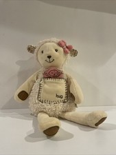 Vintage Extremely Rare HTF Eden Lamb Plush Toy Baby Einstein