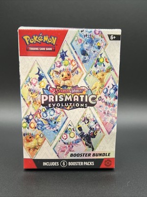 Pokémon tgc Prismatic Evolutions Booster Bundle Sealed