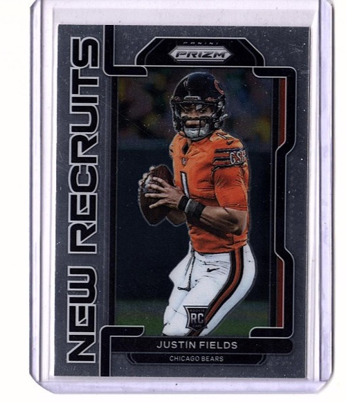 Justin Fields RC 2021 Panini Prizm  New Recruits Insert #NR-4