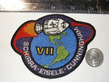 Vintage/Original Apollo VII (7) Embroidered S...