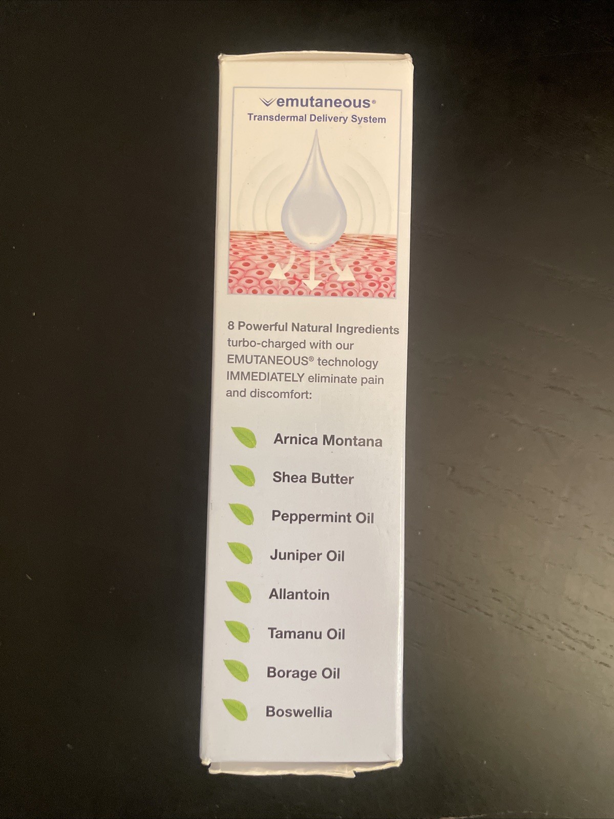 Emuaid Pain Relief Cream 2% Menthol For Aching Muscles & Joints  4 oz Exp 02/26