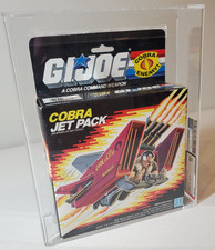 GI Joe COBRA JET PACK AFA 80 MISB Sealed CAS Graded NEW Vintage 1987 Hasbro