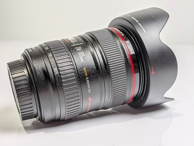 Canon EF 24-105mm F/4 L IS USM Zoomobjektiv [Top+++++ mit Haube] Japan