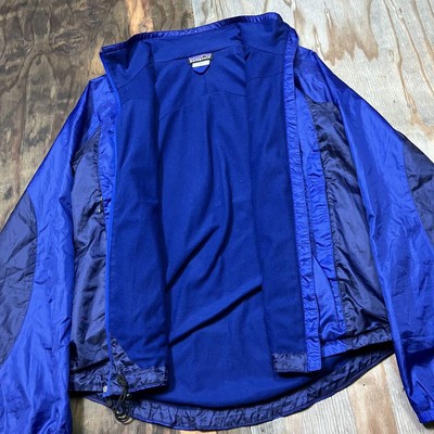 Patagonia 00S Zephyr Jacket Blue Nylon Fleece | eBay