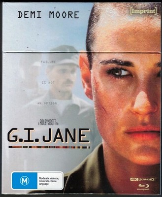 G.I. Jane [4K UHD, Blu-ray, 1997] Limited Edition Boxset - Imprint - Brand New